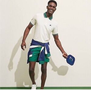 Prince Pickleball Men’s  Short Sleeve
Polo Shirt - Cream XXL NWT